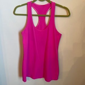 Lululemon CRB TANK SZ 8 sonic pink / raspberry